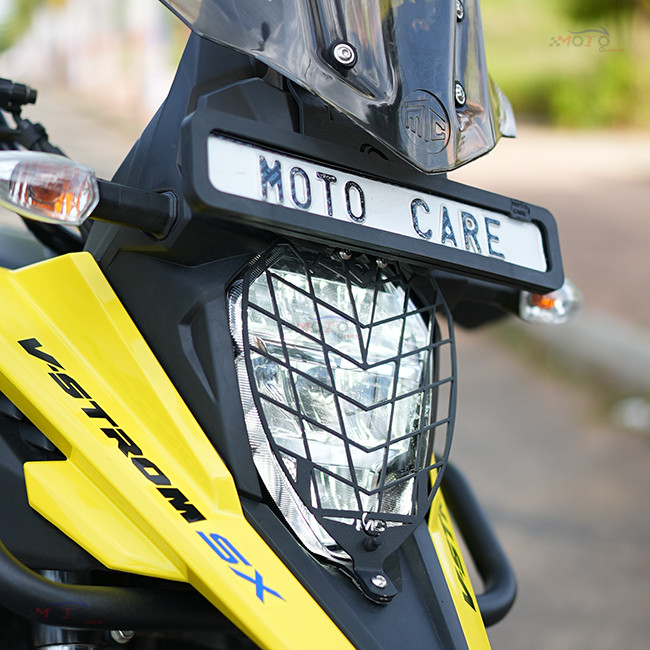 Crash Guard (red) With Dual Sliders For V Strom